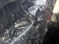 FOTO: Jatuhnya Pakistan Airlines di Karachi