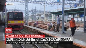 VIDEO: KRL Beroperasi Terbatas Saat Lebaran