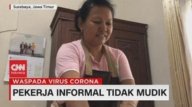 VIDEO: Pekerja Informal Tidak Mudik