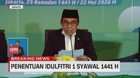 VIDEO: Idulfitri Jatuh Pada Hari Minggu 24 Mei