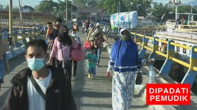 VIDEO : Jelang Lebaran, Warga Padati Pasar