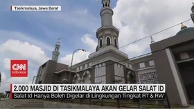 VIDEO: 2000 Masjid di Tasikmalaya Akan Gelar Salat Idul FItri