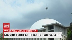 VIDEO: Masjid Istiqlal Tidak Gelar Salat Id