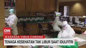 VIDEO: Tenaga Kesehatan Tak Libur Saat Idul Fitri