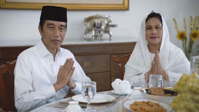 Jokowi: Selamat Idulfitri, Mohon Maaf Lahir dan Batin