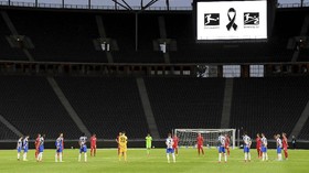 FOTO: Hertha Cukur Union Berlin di Derby Bundesliga