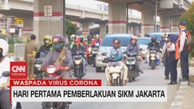 VIDEO: Hari Pertama Pemberlakuan SIKM Jakarta