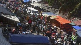 Pedagang Menolak, Pemkot Palangkaraya Gagal Tutup Pasar Besar