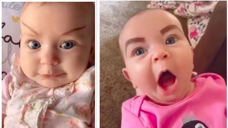Bayi Lucu Bayi Lucu Didandani Sang Ibunda