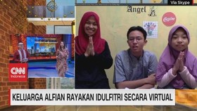 VIDEO: Keluarga Alfian Rayakan Idulfitri Secara Virtual