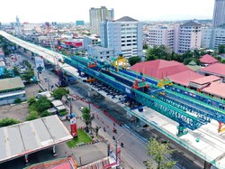 Progres 99 Persen, Tol Layang Petterani Makassar Siap Beroperasi Oktober