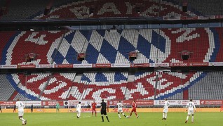FOTO: Drama Tujuh Gol Warnai Duel Munchen vs Frankfurt