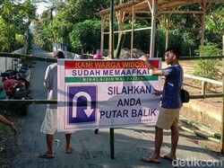 Ada Gerakan Tutup Pintu Jaga Orang Tua dalam Lebaran 2020 di Trenggalek