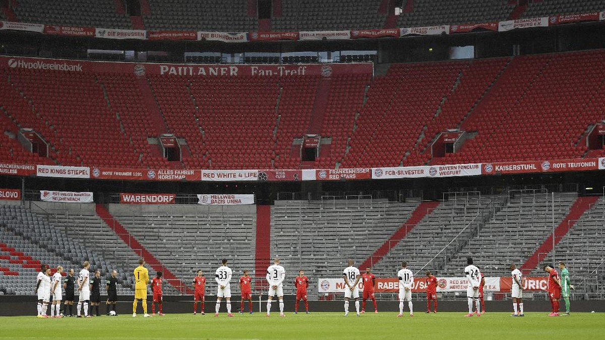 FOTO: Drama Tujuh Gol Warnai Duel Munchen vs Frankfurt