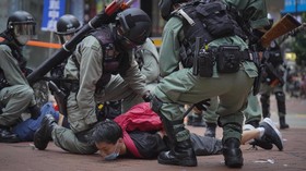 FOTO: Demo Hong Kong Kembali Ricuh