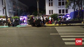 Ramai Warga di Kota Tua, Satpol PP Gencarkan Patroli Malam