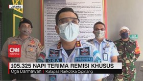 VIDEO: 105.325 Napi Terima Remisi Khusus Idul Fitri 2020