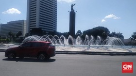 Hari H Lebaran, Sejumlah Jalan di Jakarta Terpantau Lengang