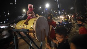 Polisi Larang Warga Makassar Konvoi Kendaraan Malam Takbiran