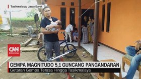 VIDEO: Gempa Magnitudo 5,1 Guncang Pangandaran
