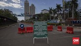 Sunyi Libur Lebaran Saat Pandemi Suasana di Taman Impian Jaya Ancol saat hari kedua Idulfitri 1441 Hijriah, Jakarta, Senin, 25 Mei 2020. CNN Indonesia/Bisma Septalisma