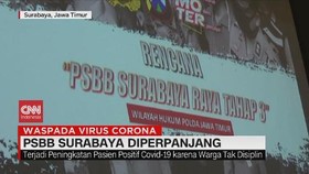 VIDEO: PSBB Surabaya Resmi Diperpanjang Lagi
