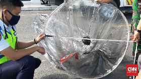 Polisi Ponorogo Gagalkan Aksi Warga Terbangkan Balon Raksasa