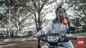 Topeng Labu Muarajambi, Tradisi Silaturahmi di Tengah Wabah