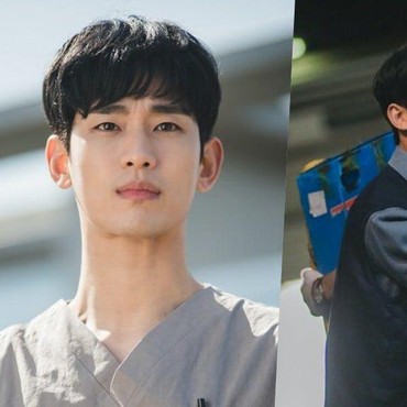 Penampilan Tampan Kim Soo Hyun di Drama Korea Terbaru 'Psycho, But It's Okay'