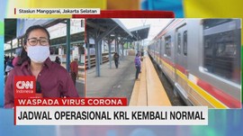 VIDEO: Jadwal Operasional KRL Kembali Normal