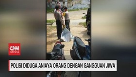 VIDEO: Polisi Diduga Aniaya Orang dengan Gangguan Jiwa