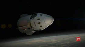 Kapsul SpaceX Mendarat Mulus di Lepas Pantai Pensacola
