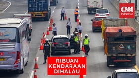 VIDEO : Tanpa SIKM, Ribuan Kendaraan Gagal Masuk Jakarta