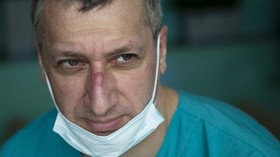 FOTO: Dokter di Rusia Merindu Ketenangan di Tengah Pandemi