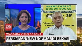 VIDEO: Persiapan New Normal di Bekasi