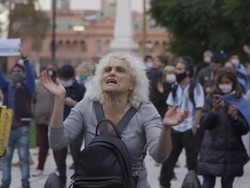 Warga di Argentina Demo Ingin Lockdown Disudahi