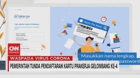 VIDEO: Pendaftaran Kartu Prakerja Gelombang ke-4 Ditunda