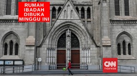 VIDEO: Rumah Ibadah Semua Agama Dibuka Pekan Ini