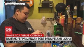 VIDEO: Dampak Perpanjangan PSBB Pada Pelaku Usaha