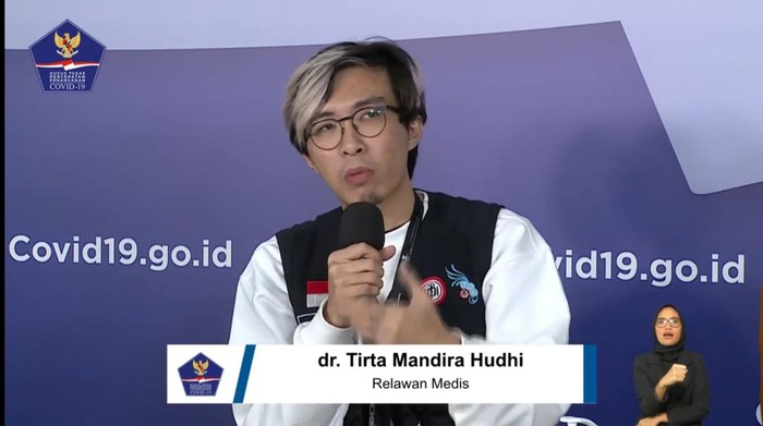 dr tirta relawan medis