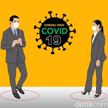 CDC AS Sebut Jaga Jarak 1,8 Meter Tak Bisa Tangkal Covid-19 di Ruangan