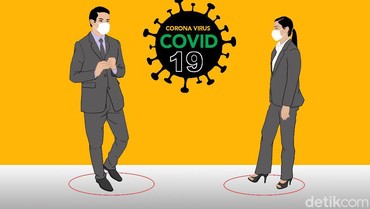 CDC AS Sebut Jaga Jarak 1,8 Meter Tak Bisa Tangkal Covid-19 di Ruangan