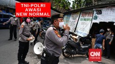 VIDEO : Ribuan Aparat TNI-Polri Awasi New Normal di Jakarta
