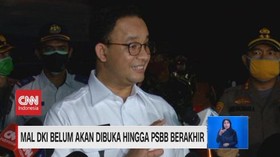 VIDEO: Anies Sebut Wacana Pembukaan Mal Hanya Imajinasi