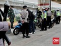 Titik Pemeriksaan Arus Balik Dikawal Polisi Bersenjata