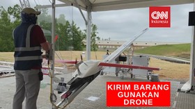 VIDEO: Pengiriman Barang Menggunakan Drone