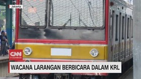 VIDEO: Wacana Larangan Berbicara dalam KRL
