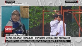 VIDEO: Sekolah Akan Buka Saat Pandemi, Orang Tua Khawatir
