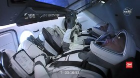 VIDEO: SpaceX Gagal Berangkat, Peluncuran Roket Ditunda