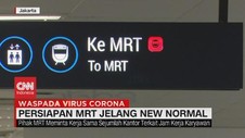 VIDEO: Persiapan MRT Jelang New Normal